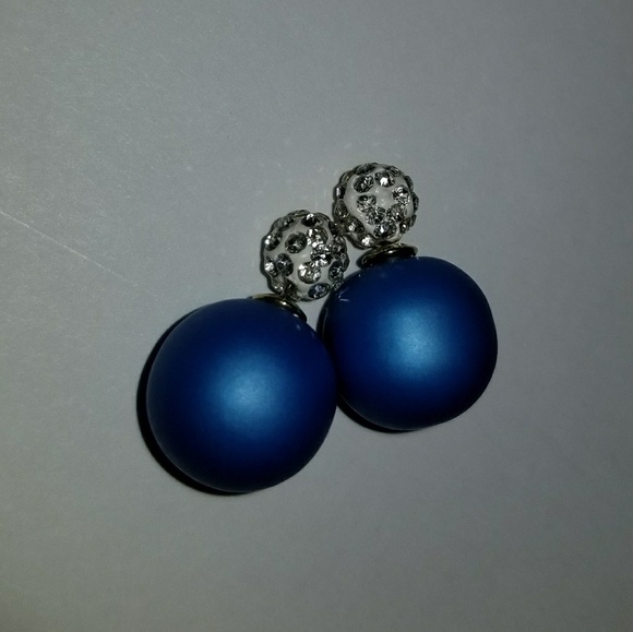 406 Simply Elegant Accessories - 406 Simply Elegant crystal synthetic pearl earring